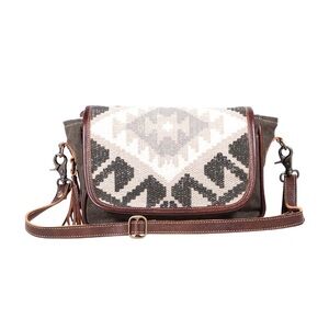 Myra-Bags | Poise Small & Crossbody Bag with Aztec/geometric design.